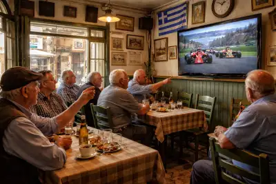 Στο F1 Καφενειο του Θαναση!