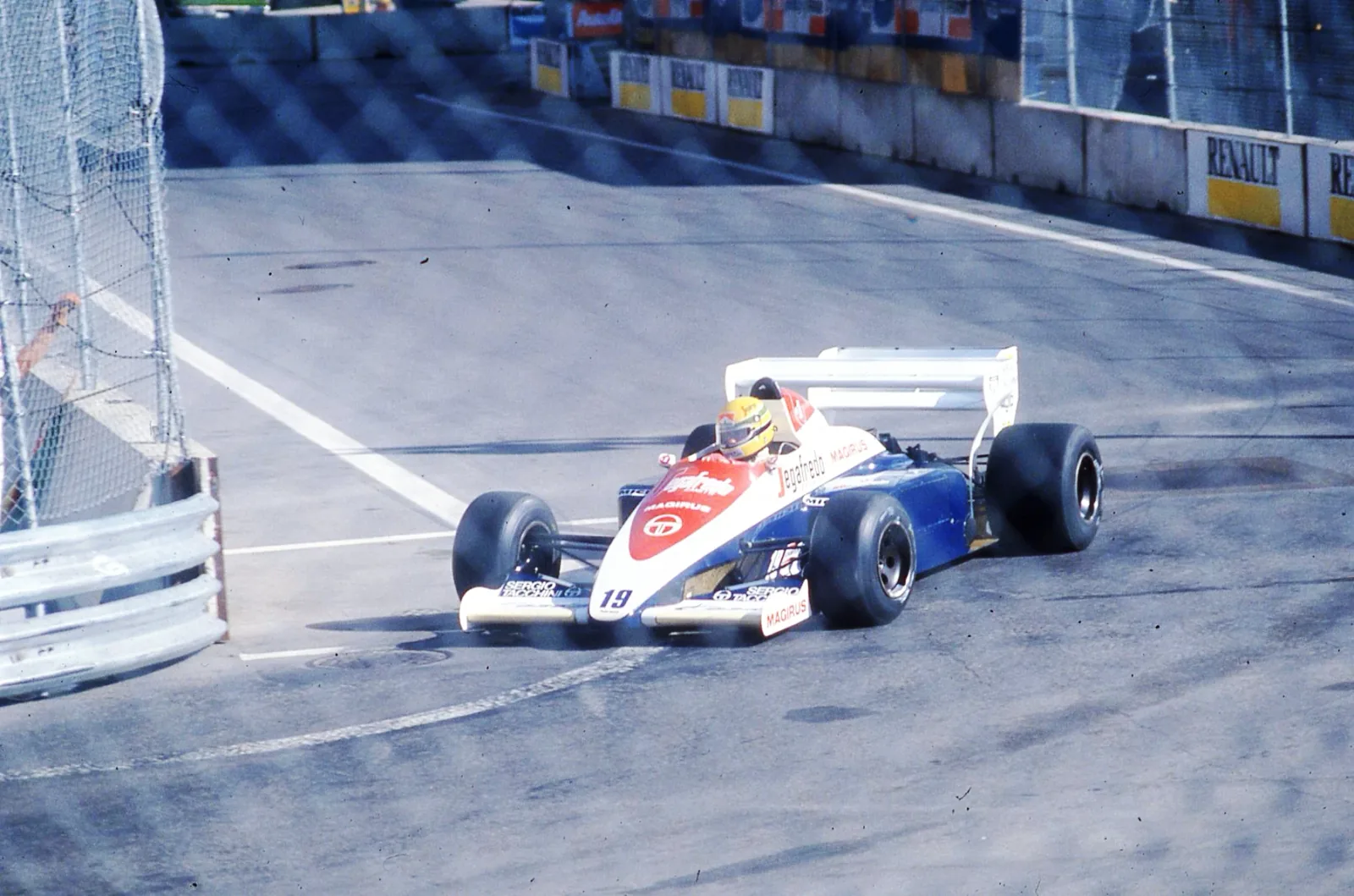 Toleman TG184 εναντίον Alfa Romeo 184T