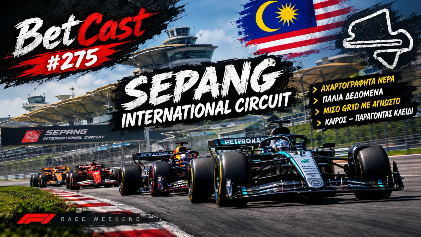 BetCast #275: Το Grid είναι πιο ΑΜΦΙΡΡΟΠΟ απ' όσο περιμέναμε! | F1