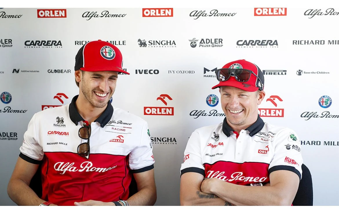 Kimi Raikkonen και  Antonio Giovinazzi: Η απρόσμενη φιλία του Iceman