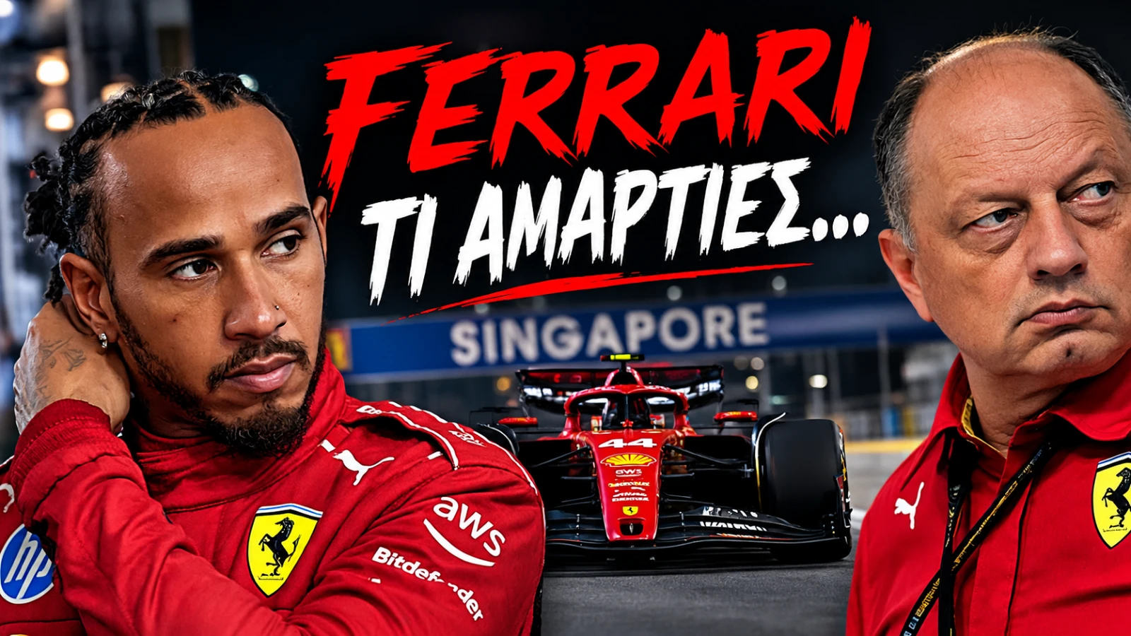 Vasseur εναντίον Hamilton; Η Ferrari ψάχνει τον ένοχο